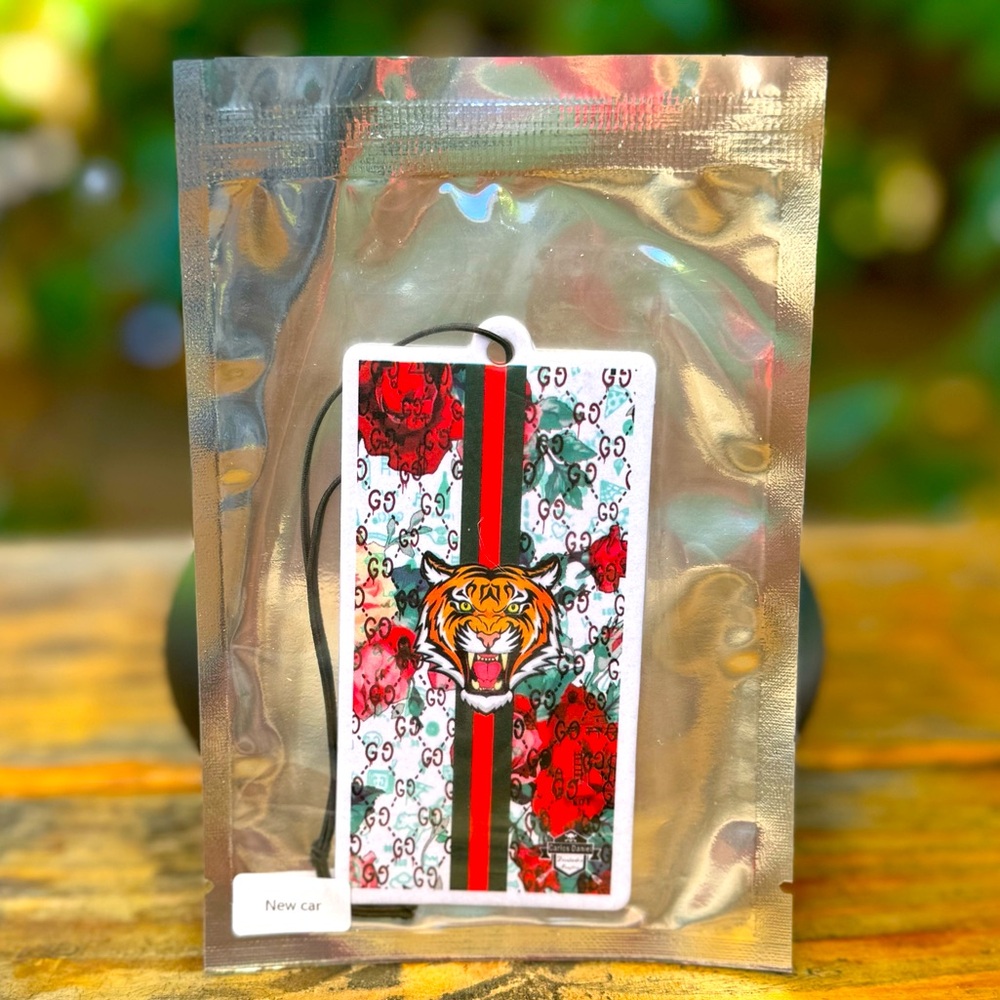 Designer novelty air freshener.